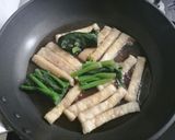 ほうれん草と油揚げの煮びたし作り方4写真