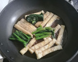 ほうれん草と油揚げの煮びたし作り方4写真