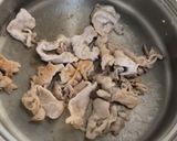 豆苗と豚肉のお酢生姜炒め作り方5写真