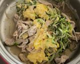 豆苗と豚肉のお酢生姜炒め作り方8写真
