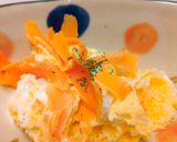 簡単！ふわふわにんじん卵作り方5写真