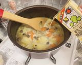 絶品コーンクリームシチュー！乳小麦粉なし作り方6写真