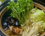 *鶏鍋の中華風*作り方5写真