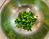 春色♪菜の花とコーンのおむすび✨作り方1写真