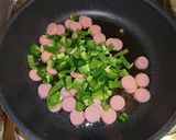 魚肉ソーセージとピーマンのオムレツ作り方3写真