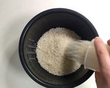 豚と生姜の炊き込み御飯★動画あり★作り方1写真