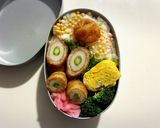 2024.01.29竹輪の肉巻きお弁当作り方5写真