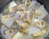 こんにゃくダイエット☆食べる和スープ作り方4写真
