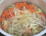 サバの旨味たっぷり！たけのこ汁作り方3写真