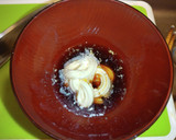 三つ葉とカニかまと卵の麺つゆマヨ和え作り方5写真