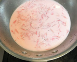 桜咲く♪ エビマヨクリームパスタ作り方2写真