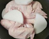鶏手羽先大根★白だし簡単煮物★薬膳★夜食作り方2写真
