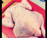 丸鶏を使ったローストチキン作り方7写真