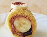 簡単1分★チョコバナナで節分パン★恵方巻作り方5写真