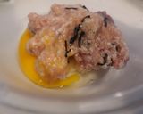 鶏肉のうまうまつくね丼作り方1写真