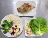 サラダチキンと冬野菜の簡単サラダ作り方1写真
