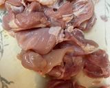 超簡単　湯豆腐の付け汁（鶏肉だし）作り方2写真