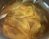 超簡単　湯豆腐の付け汁（鶏肉だし）作り方3写真