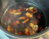 超簡単　湯豆腐の付け汁（鶏肉だし）作り方4写真