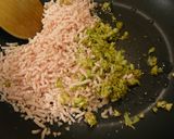 旬のフキノトウ麻婆豆腐作り方2写真