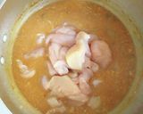 鶏むね肉と しめじのミルク ケチャスープ作り方5写真