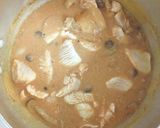 鶏むね肉と しめじのミルク ケチャスープ作り方6写真
