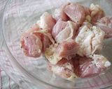 鶏肉のパイン煮作り方1写真