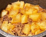 牛肉と大根の簡単煮作り方3写真