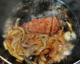 フライパンでカツ丼作り方5写真