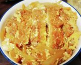 フライパンでカツ丼作り方9写真