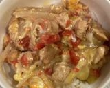 バルサミコで作る洋風親子丼作り方10写真