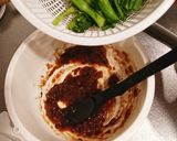 菜の花の梅和え作り方2写真