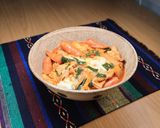 韓国料理プデチゲ（軍隊男メシ、乾麺入り）作り方12写真