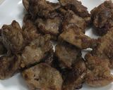 袋で振る！鶏レバーとハツ唐揚げ★動画あり作り方5写真