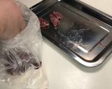 袋で振る！鶏レバーとハツ唐揚げ★動画あり作り方2写真