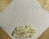 超簡単☆鶏ひき生姜春巻き♪♪作り方2写真