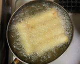 超簡単☆鶏ひき生姜春巻き♪♪作り方3写真