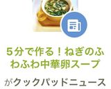5分で作る！ねぎのふわふわ中華卵スープ作り方13写真