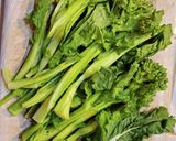 菜の花つくね照り焼き(マヨネーズ乗せ焼)作り方2写真