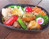 菜の花つくね照り焼き(マヨネーズ乗せ焼)作り方14写真
