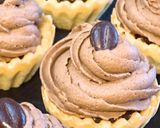 チョコレートとコーヒークリームのタルト作り方15写真