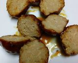 肉団子で照り焼きライスバーガー作り方2写真