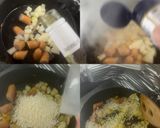 簡単!ソーセージのポテトパエリア♪作り方5写真