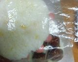 肉団子で照り焼きライスバーガー作り方6写真