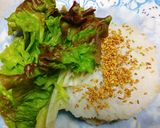 肉団子で照り焼きライスバーガー作り方8写真