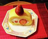 米粉のいちごロールケーキ作り方2写真