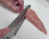 鶏ささみの串焼き 梅肉仕立て作り方1写真