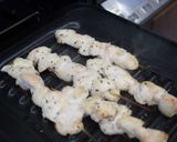 鶏ささみの串焼き 梅肉仕立て作り方6写真