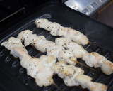 鶏ささみの串焼き 梅肉仕立て作り方6写真