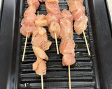 鶏ささみの串焼き 梅肉仕立て作り方5写真